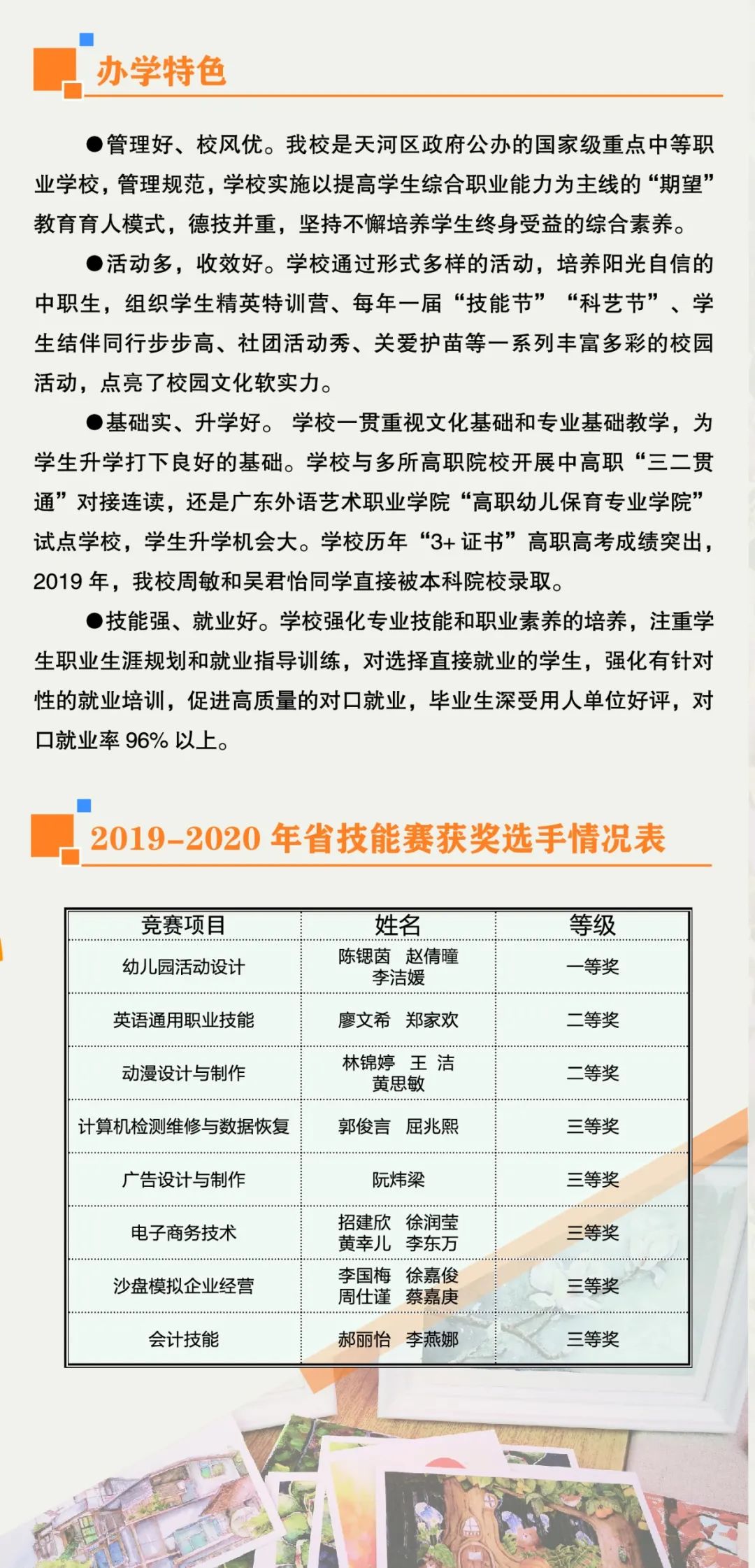 官宣！廣州市天河職業(yè)高級(jí)中學(xué)發(fā)布2021年招生簡章，招850人！