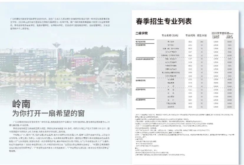 廣東嶺南現(xiàn)代技師學院2022春季招生簡章