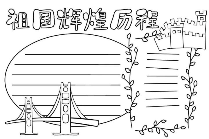 2022最新國(guó)慶節(jié)手抄報(bào)素材超全超高清模版 附手抄報(bào)內(nèi)容文案（免費(fèi)復(fù)制使用）-廣東技校排名網(wǎng)