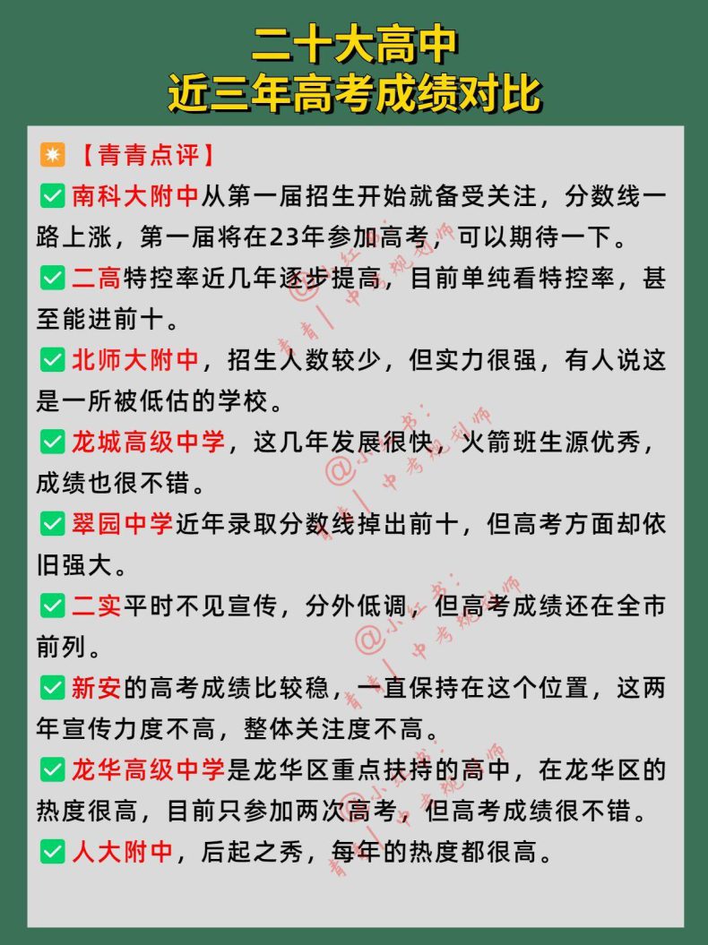 深圳哪些高中最好（附：考上這些高中的規(guī)劃）-1