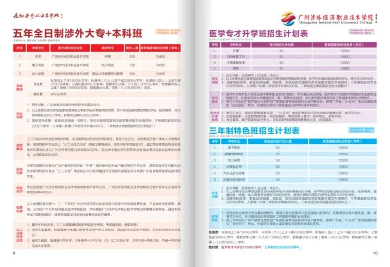 廣州涉外經(jīng)濟(jì)職業(yè)技術(shù)學(xué)院中職部2023年招生計(jì)劃-1