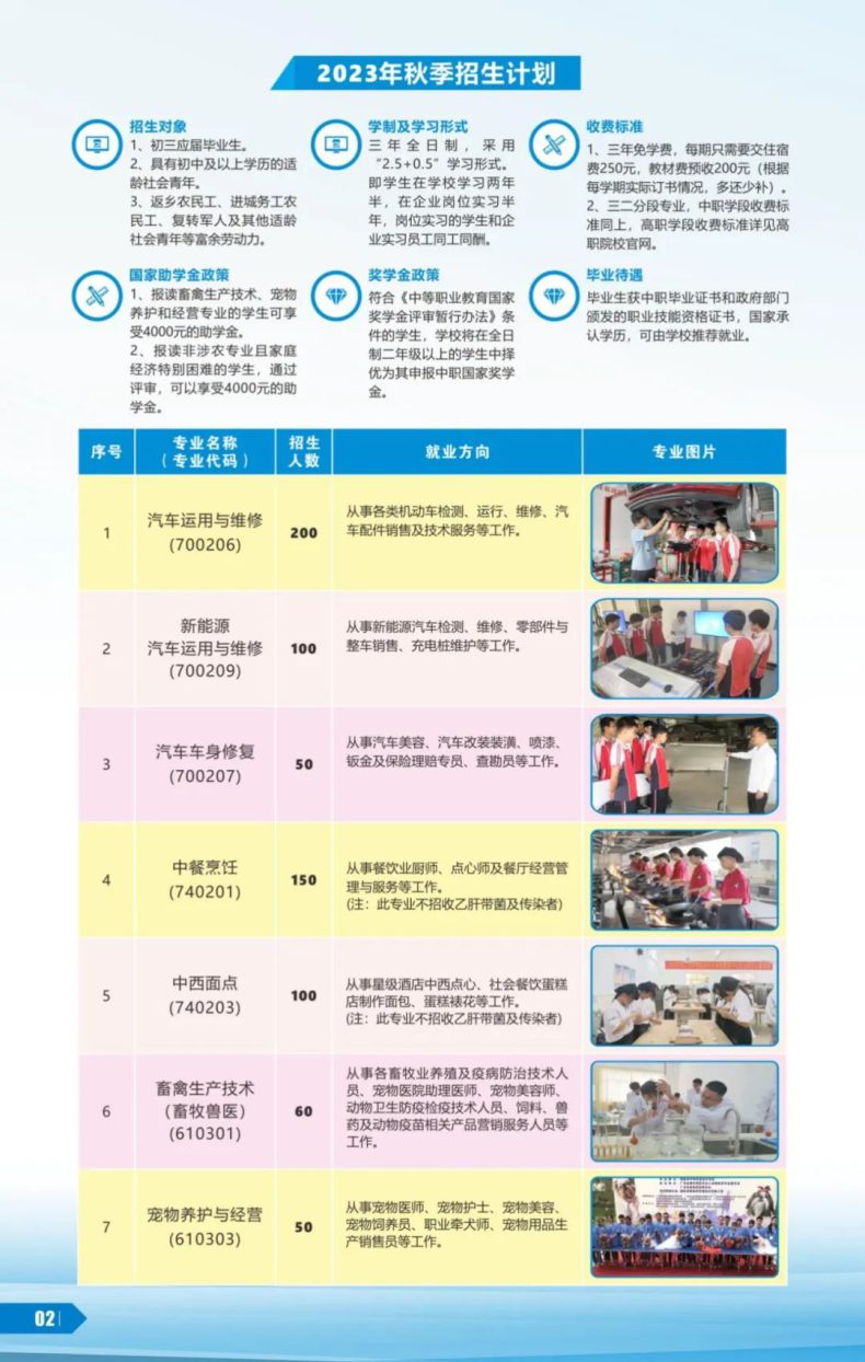 陽春市中等職業(yè)技術(shù)學校2023年招生-1