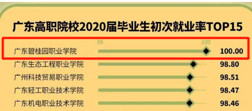 廣東碧桂園職業(yè)學院2023年春季高考3+證書錄取分數(shù)-1