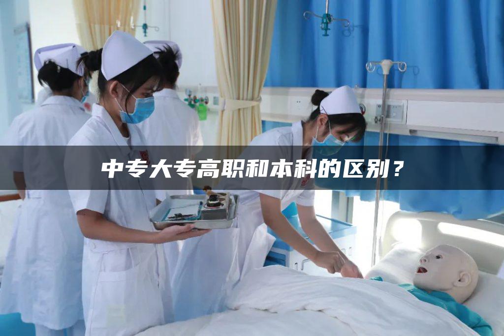 中專大專高職和本科的區(qū)別？