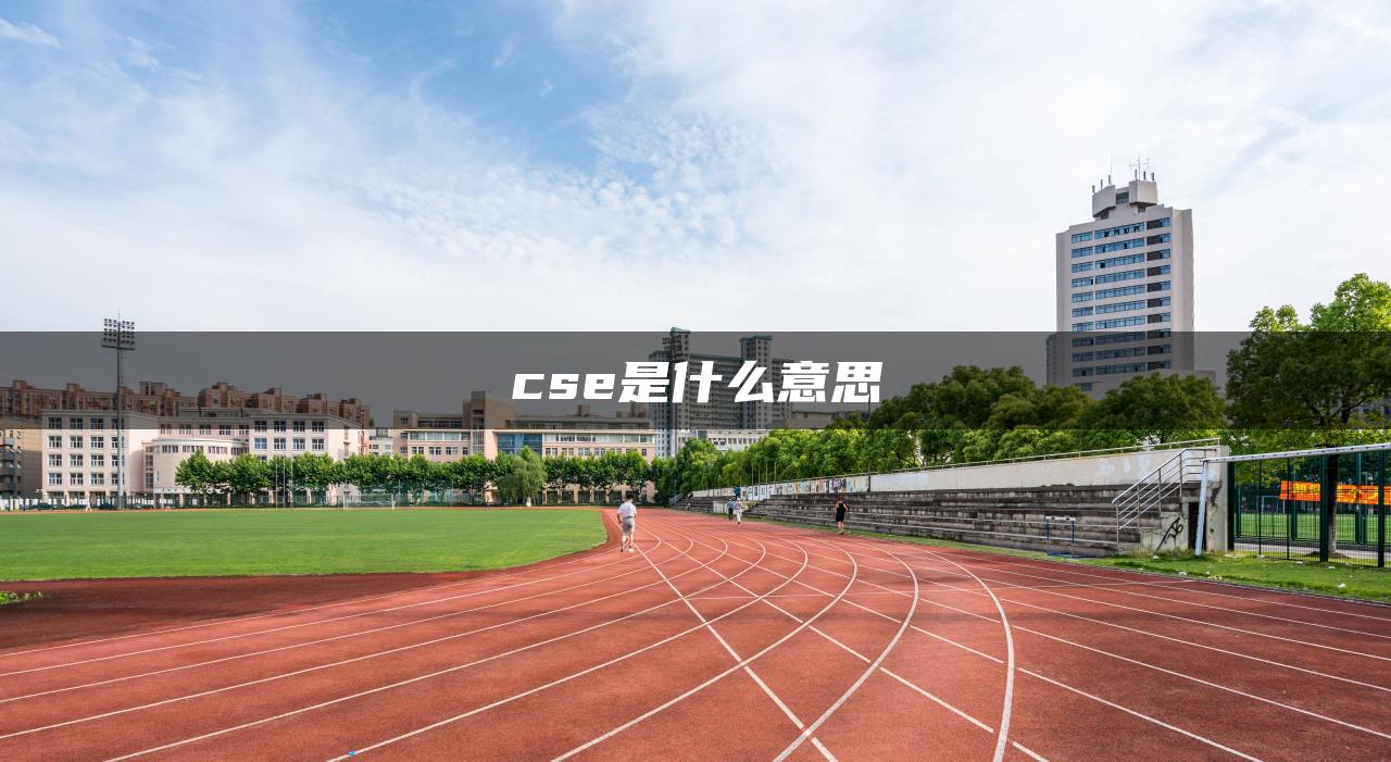 cse是什么意思