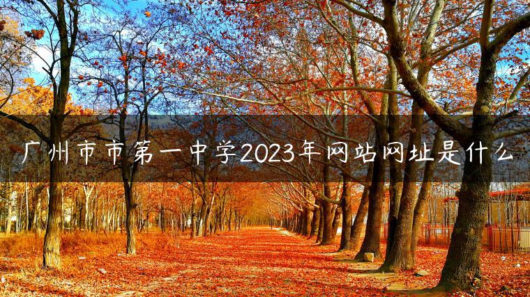 廣州市市第一中學(xué)2023年網(wǎng)站網(wǎng)址是什么